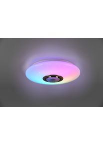 REALITY Musica Plafondlamp LED Wit, 2-lichts, Afstandsbediening, Kleurwisselaar