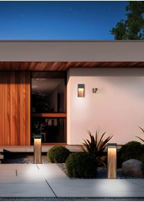 Trio lights SALMON outdoor floor lamp LED Light wood, 1-light source