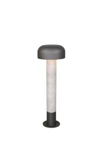 Trio lights FRASER outdoor floor lamp stone appearance, 1-light source