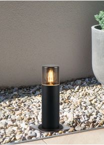 Trio lights HOOSIC outdoor floor lamp black, 1-light source