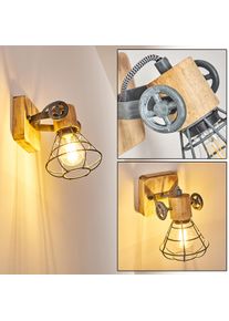 hofstein Applique murale Nifun Brun, Gris, 1 lumière