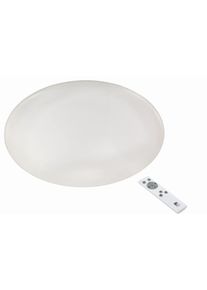 Plafonnier Eglo GIRON LED Blanc, 1 lumière, Télécommandes