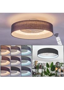 hofstein Benesal ceiling light, Ceiling fan light LED white, 1-light source, Remote control