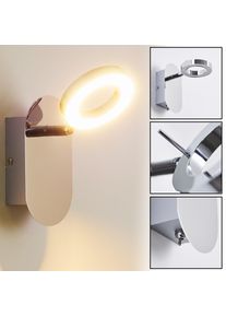hofstein Adel Muurspot LED Chroom, 1-licht