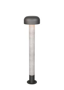 Trio lights FRASER outdoor floor lamp stone appearance, 1-light source