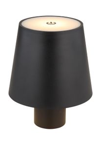 Lampe à poser Globo VANNIE LED Noir, Blanc, 1 lumière