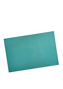 1 Tappetino da taglio grande, 150 x 100 cm, autorigenerante, con reticolato verde