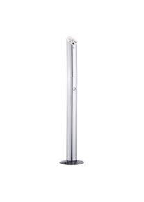 1 Posacenere da terra SYDNEY, acciaio inox, argento, acciaio inossidabile, acciaio inox|argento