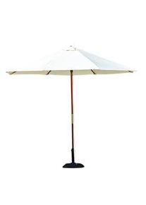Resol garbar M2 Parasol Exterior Ø300 Marfil (pie no incluido)