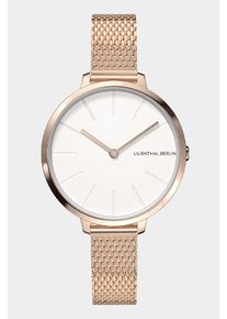 Women's Watch - Rosegold - Surgical steel case, Sapphire-hardened mineral glass, Mesh Strap - 30mm , Miyota Quartz Movement - Lilienthal Berlin