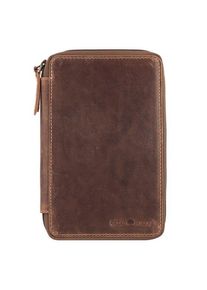 Green Burry Greenburry Vintage Estuche para lápices Piel 13 cm marrón