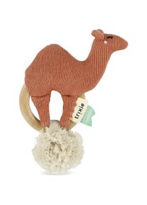 Trixie Baby, Babyrassel, Bijtring Camel 7 cm