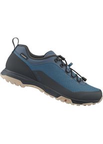 Shimano, Damen, Veloschuhe, ET501, SCHUH, BLUE, STANDARD,FLAT, UNISEX, GR.47 (47), Blau