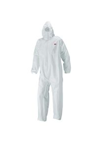 3M, Vollschutz-Arbeitsbekleidung, 4510S Schutzanzug, Typ 5/6, Grösse S, Weiss (S)