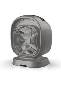 Imetec thermoventilator, Heizlüfter, Grau, Grün