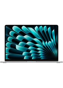 Apple MacBook Air – 2025 (15.30", M4, 16 GB, 256 GB, DE), Notebook, Silber