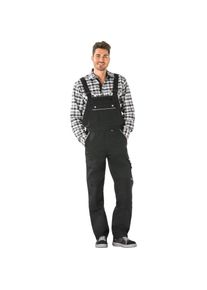 Planam, Arbeitshose, Canvas 320 Arbeitskleidung Latzhose schwarz Gr&ouml;sse 28 (28)