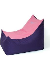 Go Gift, Sitzsack, Sako Tasche pouf Tron lila-rosa XXL 140 x 90 cm