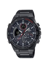 Casio, Armbanduhr, ECB-950DC-1AEF, Schwarz, (Chronograph, 48 mm)