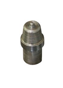 1 Herramienta para remaches, punzón inferior, para partes inferiores de remaches huecos dobles con 7,5 mm de diámetro del cabezal, acero para