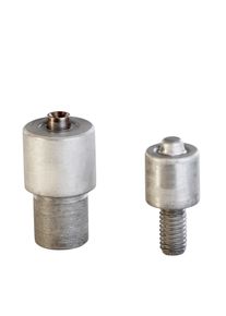 1 Kit de herramientas para ojales 24, 25, 25 1/2, 26, acero para herramientas, plata