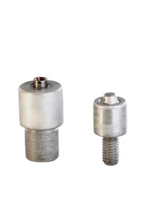 1 Kit de herramientas para ojales 8E, acero para herramientas, plata