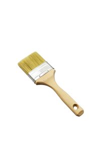 1 Brocha plana 70 mm (z&oacute;calo) - tama&ntilde;o 3", madera|acero, marr&oacute;n