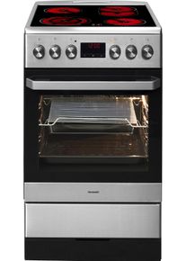 Hanseatic Elektro-Standherd »5022CE3.313eEHiTaDW« in weiß