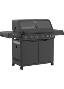 Rösle Rösle Gasgrill »ALLFLAME Hero 6« 50 mbar in schwarz, Größe B/H/T: 157 cm x 61,8 cm