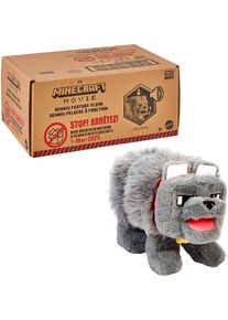 Mattel Plüschfigur »Minecraft, Dennis the Wolf Deluxe« mit Sound in bunt