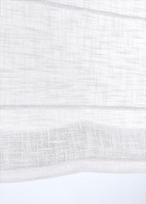 Store bateau textur&eacute; - blanc - taille 130x45 cm - bonprix