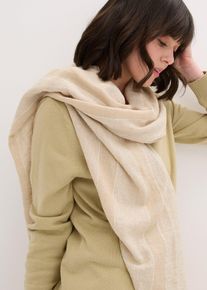 Foulard - beige - taille Onesize avec coton - bonprix
