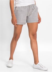 Short en molleton - gris - taille 34/36 (XS) avec coton - bonprix