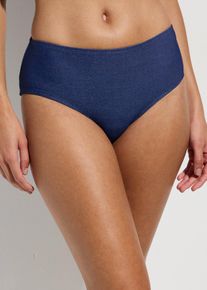 Bas de bikini aspect jean - bleu - taille 48 - bonprix