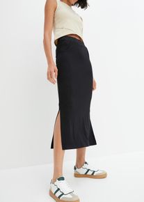 Jupe longue en viscose fluide - noir - taille 38/40 (S) - Viscose - bonprix