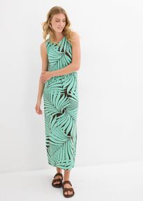 Robe fluide en jersey viscose extensible - marron - taille 38/40 (S) - Viscose - bonprix