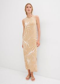 Robe fluide en jersey viscose extensible - blanc - taille 54/56 (XXL) - Viscose - bonprix