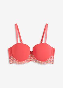 Soutien-gorge à balconnets avec une dentelle multicolore - fuchsia - taille 90B - bonprix