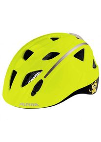 Alpina Kid's Alpina Ximo Flash Bike helmet Kids (45-49 cm, yellow)