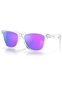 Oakley Frogskins Violet, lunettes de soleil , couleur: Transparent Violet Réfléchissant
