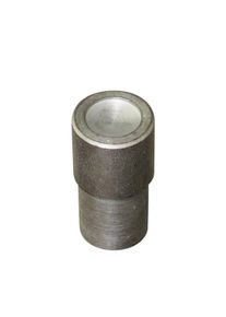 1 Herramienta para remaches, punzón inferior, para partes inferiores de remaches huecos dobles con 9,1 mm de diámetro del cabezal, acero para