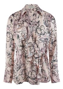 Uta Raasch - Wickel-Bluse, rosé, Gr. 36, Viskose