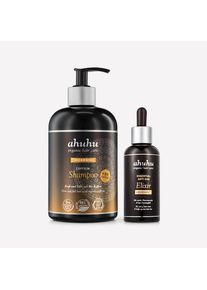ahuhu THICKENING Shampoing à la Caféine & Sérum Anti Perte de Cheveux au Redensyl
