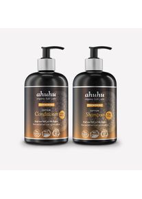 ahuhu THICKENING Shampoing & Après-Shampoing à la Caféine pour des Cheveux Fortifiés