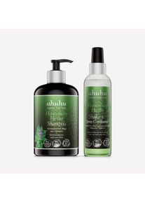 ahuhu HAWAIIAN HERBS Shampoing aux 7 Herbes & Spray Après-Shampoing