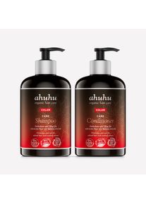 ahuhu COLOR Shampoing Care & Après-Shampoing pour Cheveux Colorés
