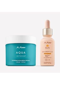 M. Asam AQUA INTENSE Supreme Hyaluron Crème Visage & Sérum Solaire Visage SPF 50