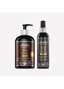 ahuhu ESSENTIAL Shampoing Anti-Âge & Après-Shampoing Contre la Perte de Cheveux