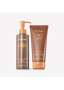 M. Asam SUN Gel Douche Gommage & Fluide Autobronzant Corps