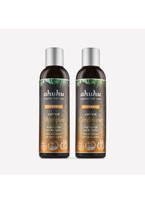 ahuhu THICKENING Shampoing & Après-Shampoing à la Caféine pour des Cheveux Fortifiés